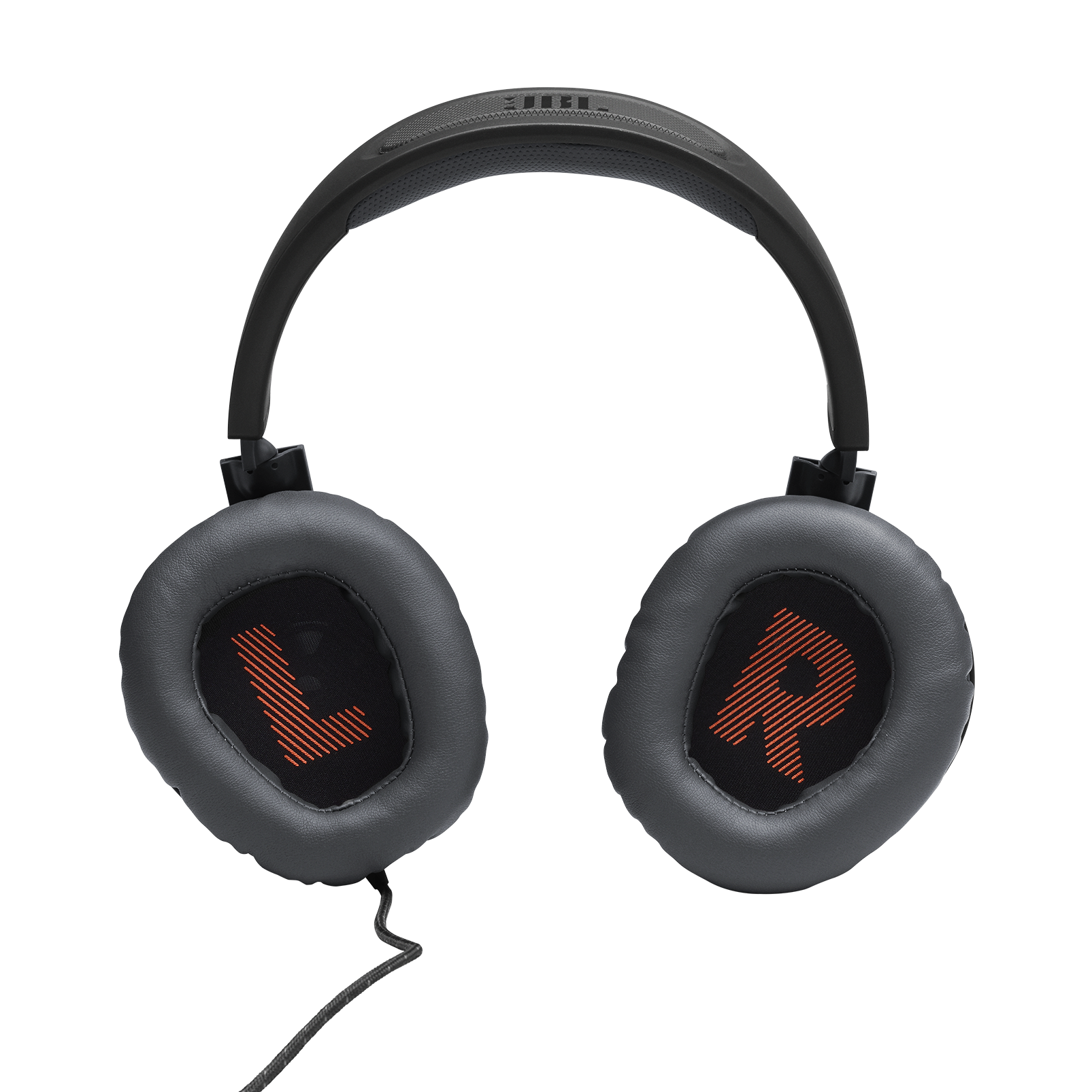 JBL Quantum 100 - Black - Wired over-ear gaming headset with flip-up mic - Detailshot 3